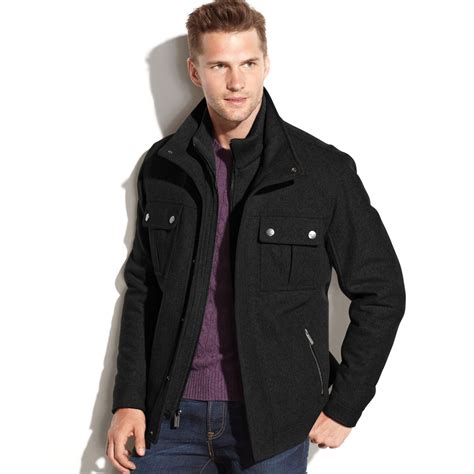 manteau michael kors homme|Men's Michael Kors Wool Coats .